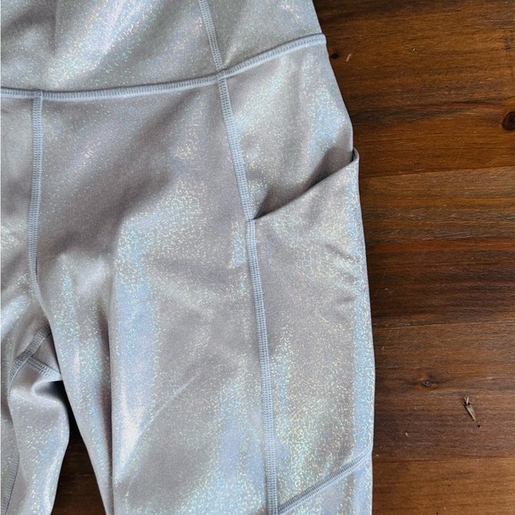 FABILETICS Oasis PureLuxe High-Waisted Leggings Silver - Picture 10 of 12